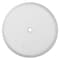American Built Pro Clean-Out Cover Plate, 5-1/4 in. Diameter Plastic Flat White 105FW P1 - alternate 1